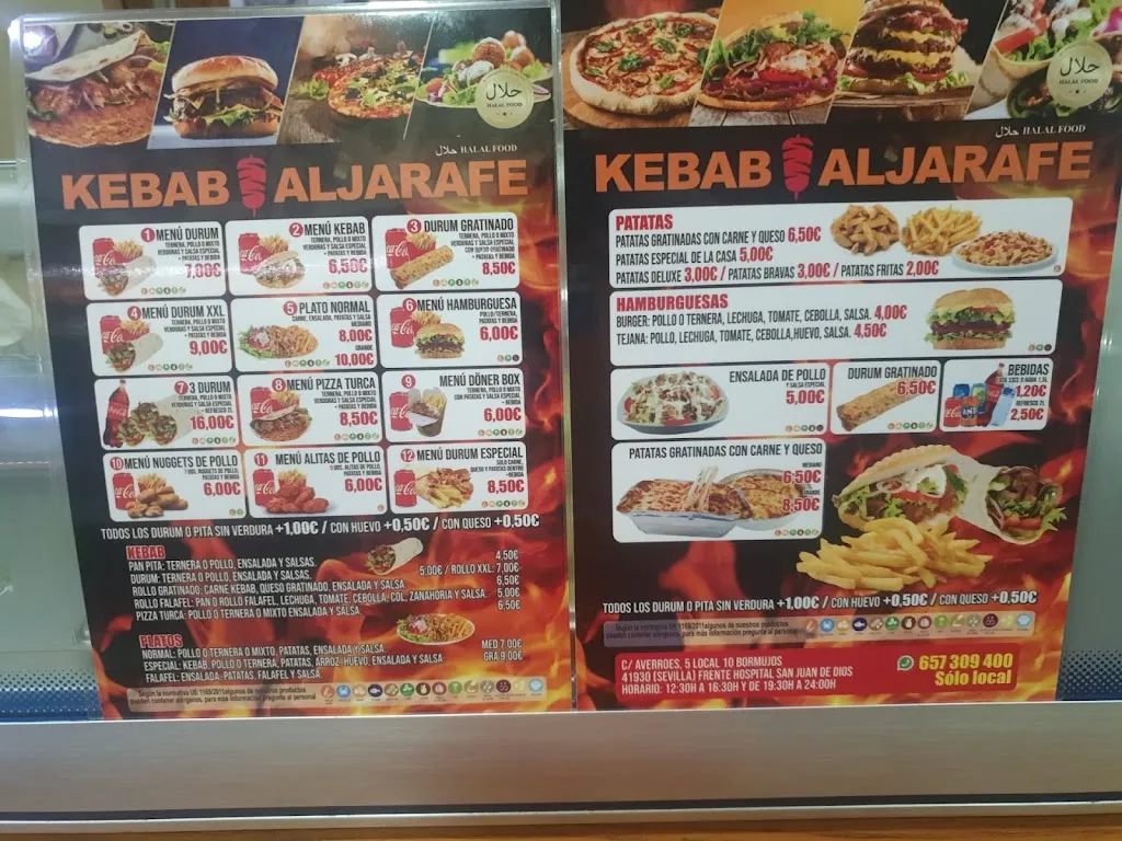 Menu_KEBAB ALJARAFE_Bormujos_image_1