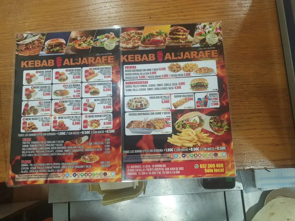 Menu_KEBAB ALJARAFE_Bormujos_image_2