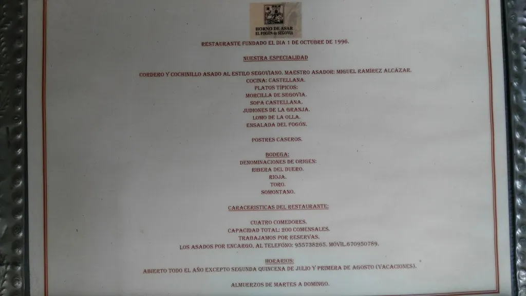 Menu_El Fogón De Segovia_Burguillos_image_3