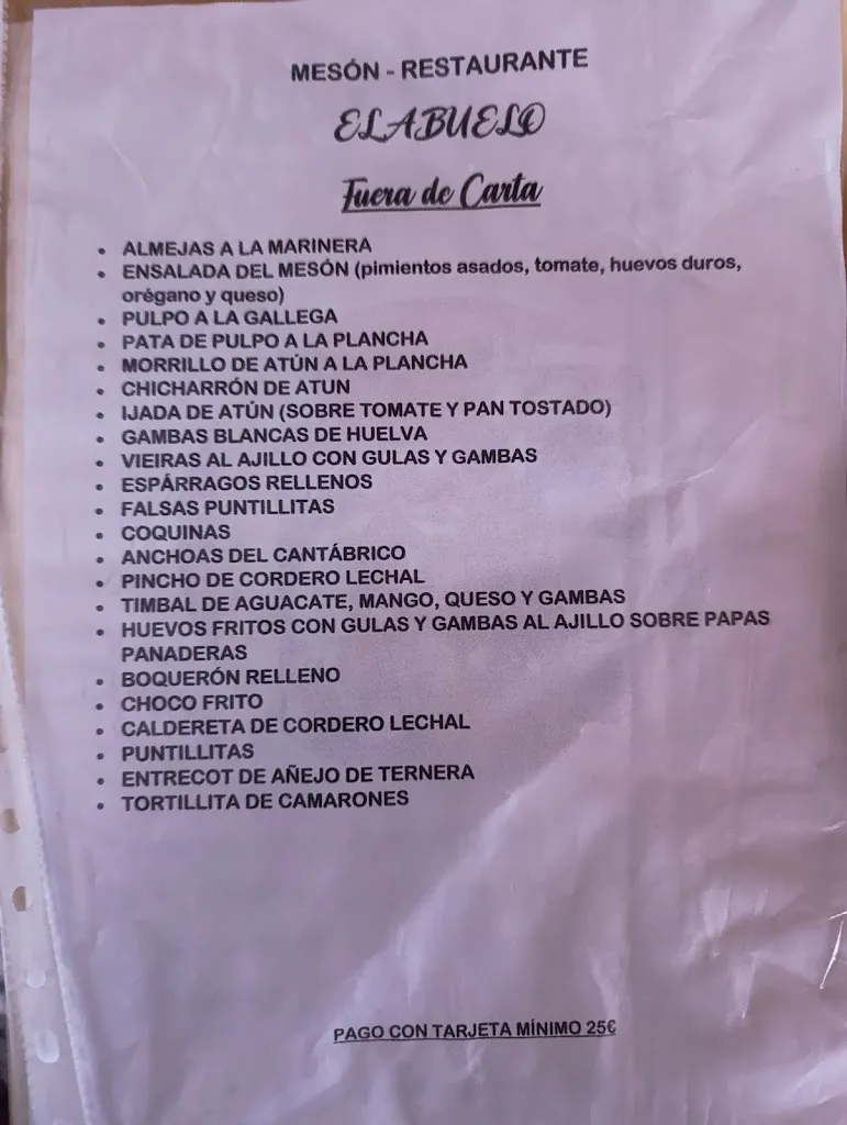 Menu_Mesón El Abuelo_Burguillos_image_1