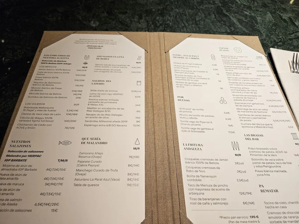 Menu_Tau tapas_Cañada Rosal_image_1