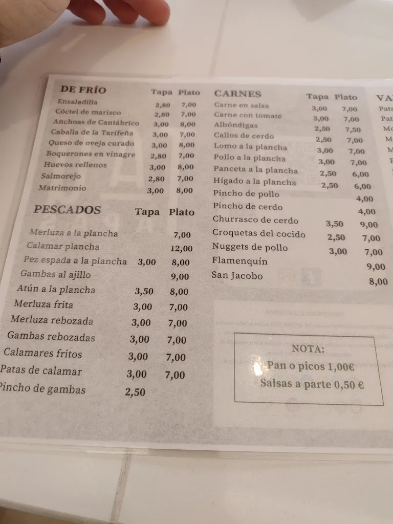 Menu_Tau tapas_Cañada Rosal_image_2