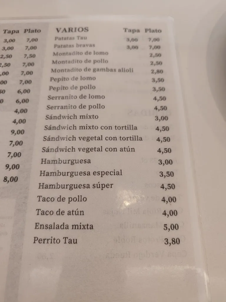 Menu_Tau tapas_Cañada Rosal_image_3