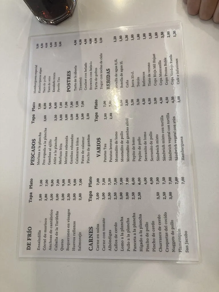Menu_Tau tapas_Cañada Rosal_image_4