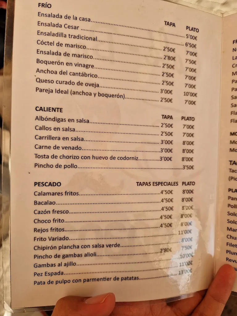 Menu_Bar cafetería Doñana_Cañada Rosal_image_2