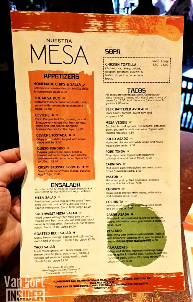 Menu_Nuestra Mesa - Authentic Mexican Food in Camas_Camas_immagine_1