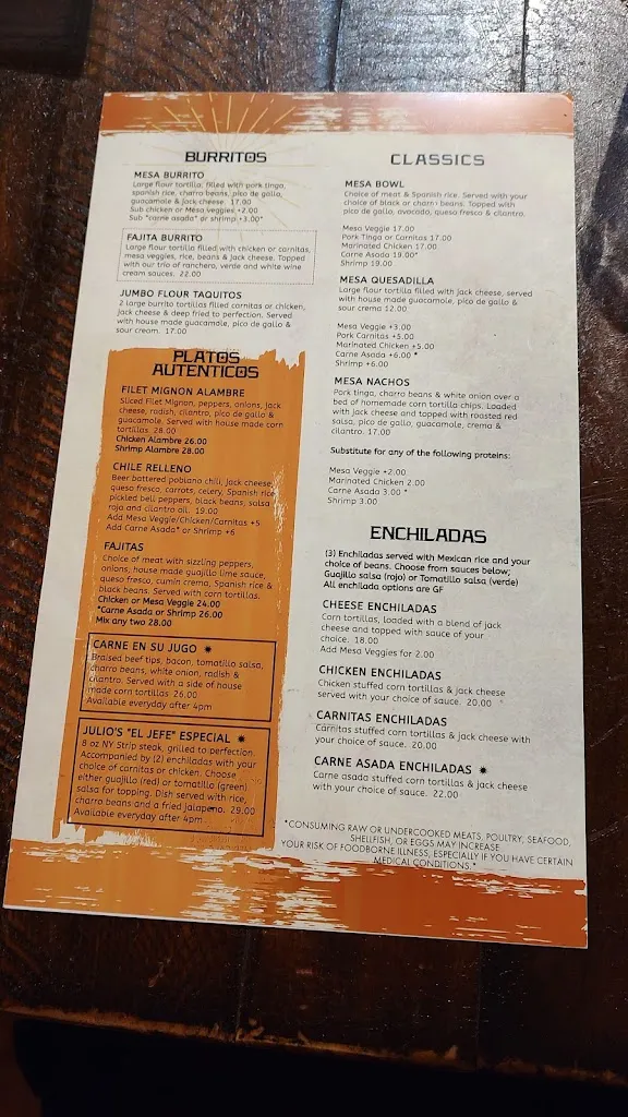 Menu_Nuestra Mesa - Authentic Mexican Food in Camas_Camas_immagine_2