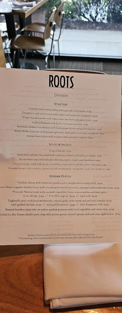 Menu_Roots Restaurant & Bar_Camas_image_4