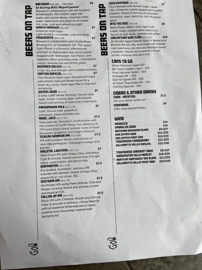 Menu_Grains of Wrath  Brewery & Restaurant_Camas_image_3