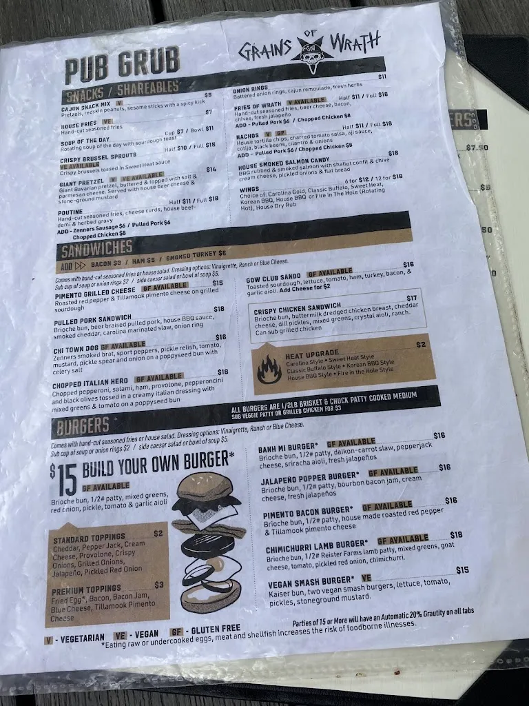Menu_Grains of Wrath  Brewery & Restaurant_Camas_image_4