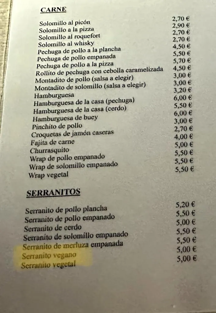 Menu_Casa Quini_Camas_immagine_1