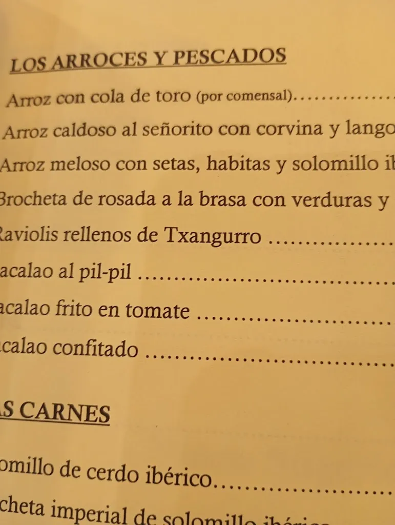 Menu_Asador Azafrán_Camas_image_1