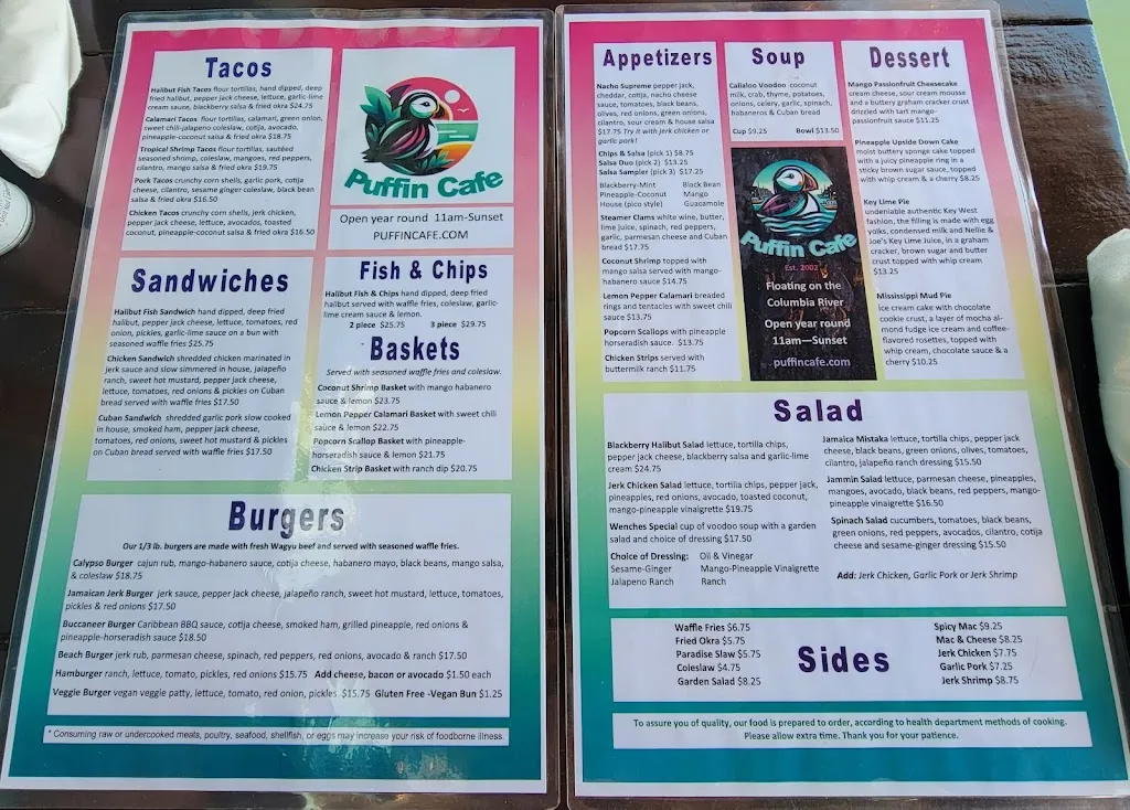 Menu_Puffin Cafe_Camas_image_4
