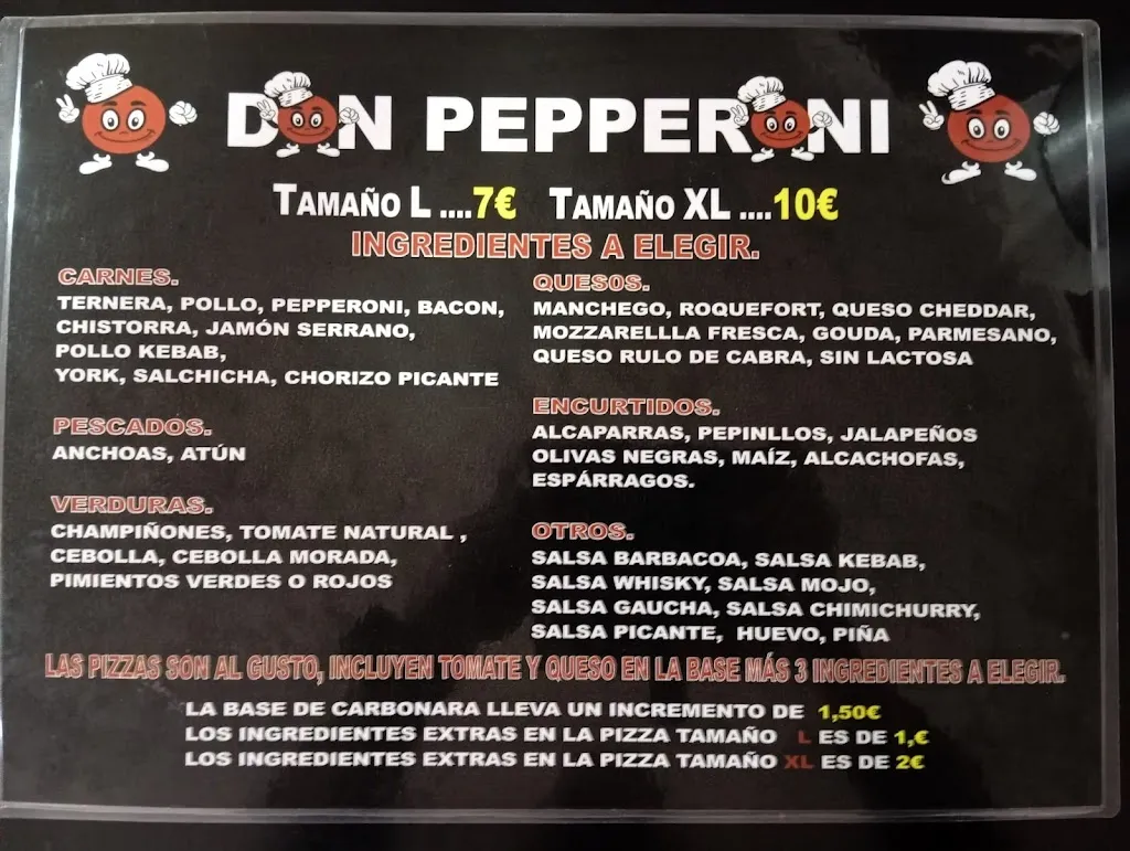 Menu_Pizzería Don pepperoni cantillana_Cantillana_image_4