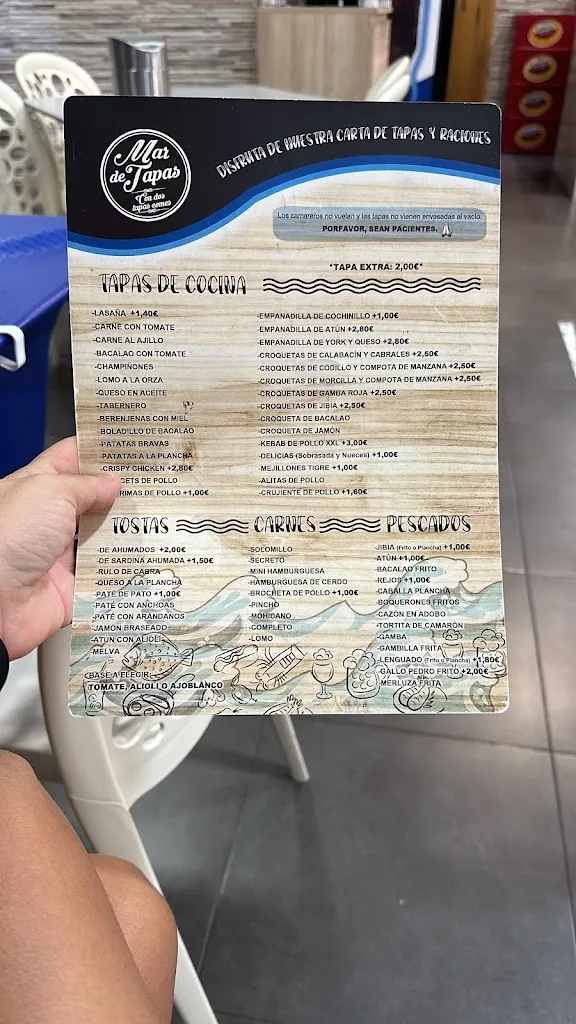 Menu_Cerveceria Mar De Tapas_Benahadux_image_2