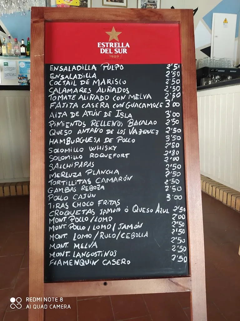 Menu_Bar El Kiosco_Carrión de los Céspedes_image_1