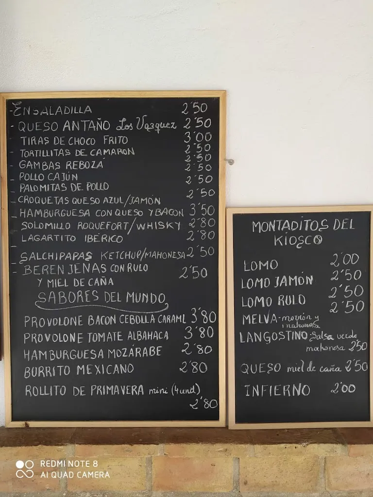 Menu_Bar El Kiosco_Carrión de los Céspedes_image_2