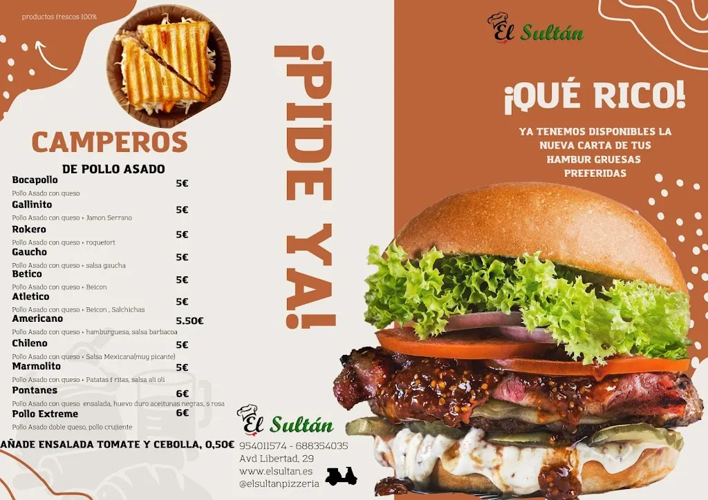 Menu_El Sultán Asador-Pizzeria-Bocateria_Casariche_image_3