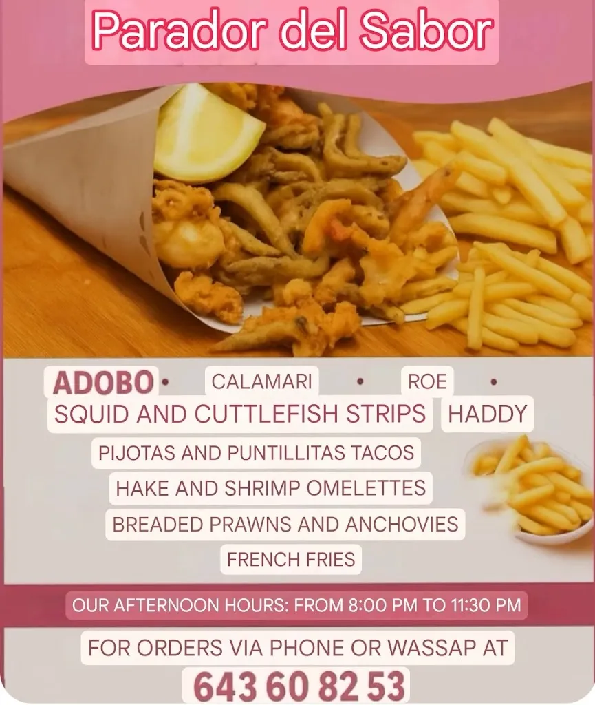 Menu_Freiduria Parador de Sabor_Castilblanco de los Arroyos_image_2