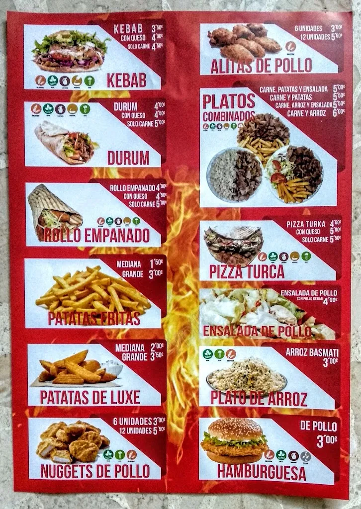 Menu_Doner kebab_Castilblanco de los Arroyos_image_1