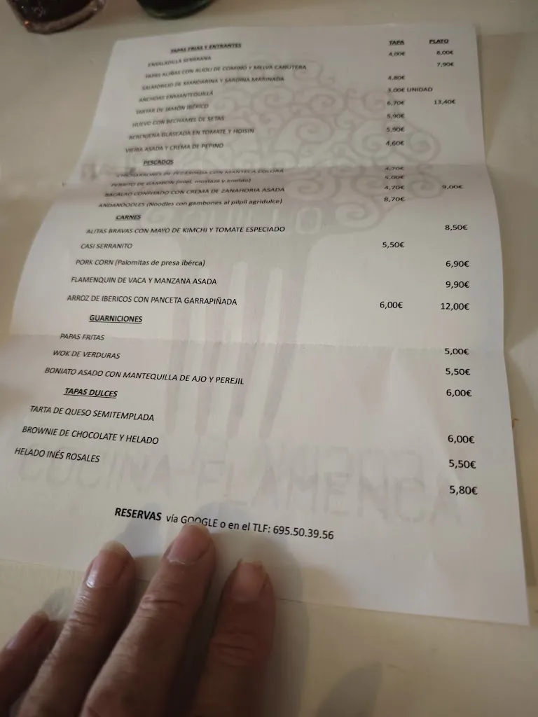 Menu_Quillo - cocina flamenca_Castilleja de Guzmán_image_3