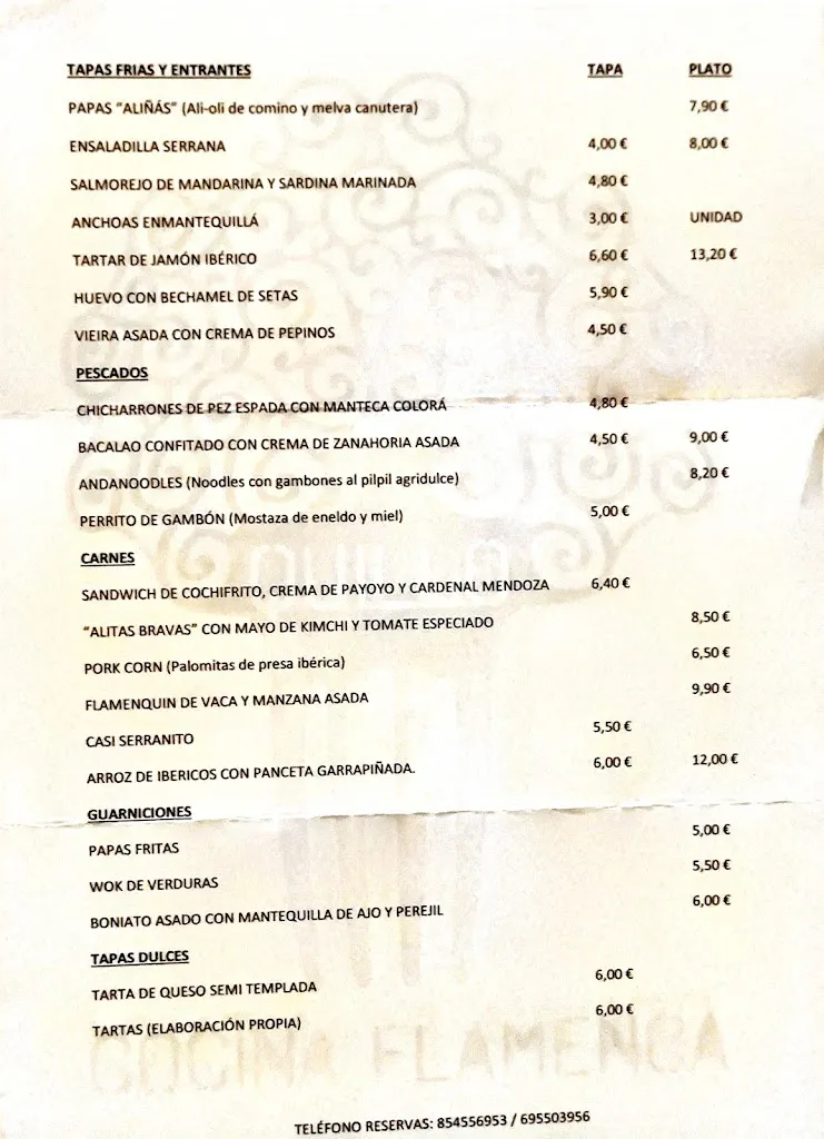 Menu_Quillo - cocina flamenca_Castilleja de Guzmán_image_4