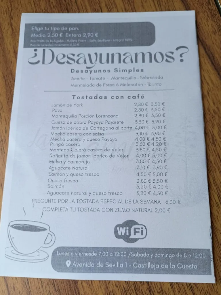 Menu_Bar Abacería La Familia_Castilleja de Guzmán_image_1