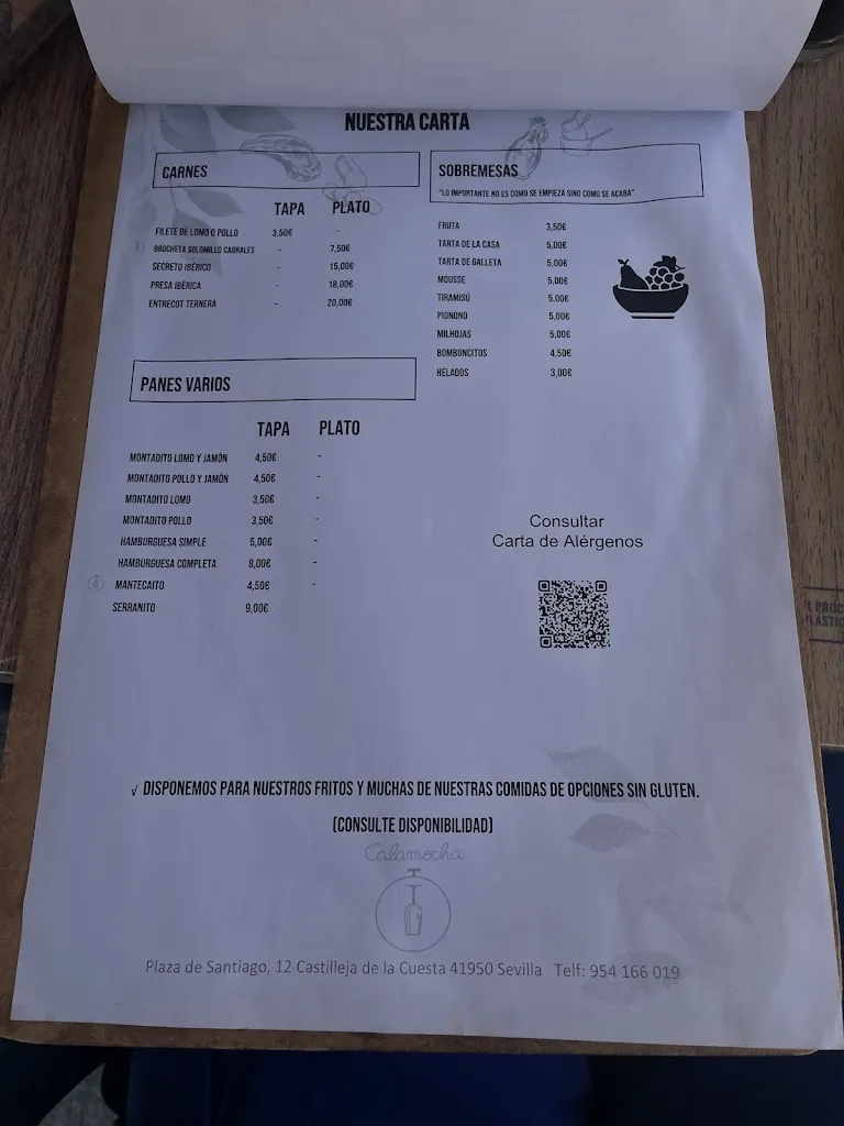 Menu_Calamocha_Castilleja de Guzmán_image_4