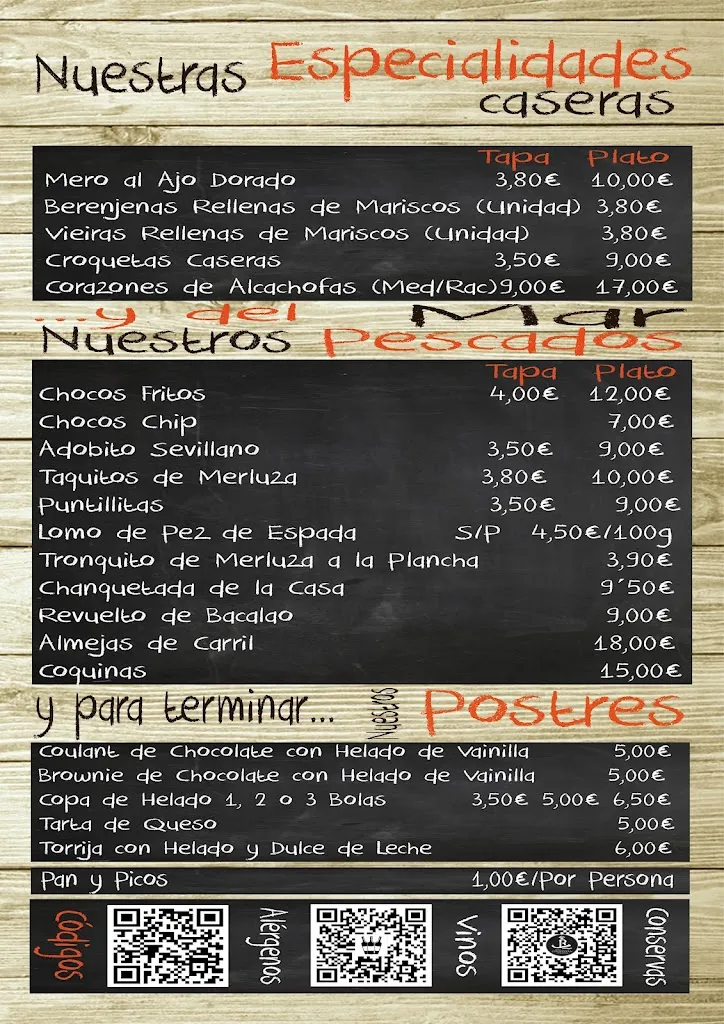 Menu_Bar restaurante El Paradas_Castilleja de Guzmán_image_2