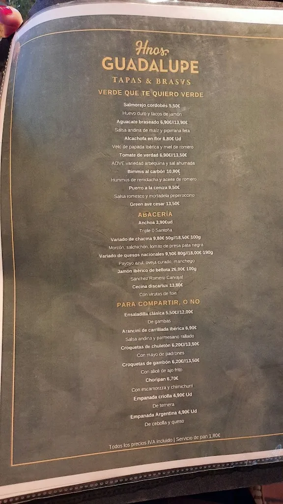 Menu_Hermanos Guadalupe Tapas y Brasas_Castilleja de Guzmán_image_1