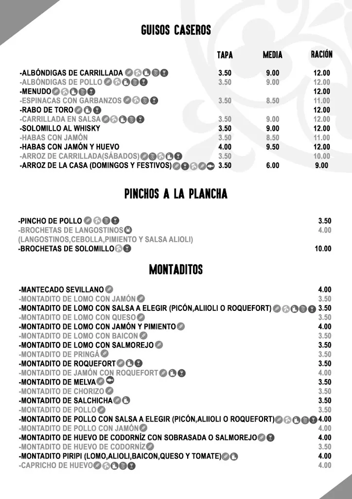 Menu_Bar Tu Casa_Castilleja de Guzmán_image_1