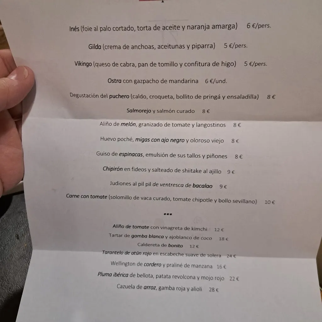 Menu_12 Tapas_Castilleja de Guzmán_image_2