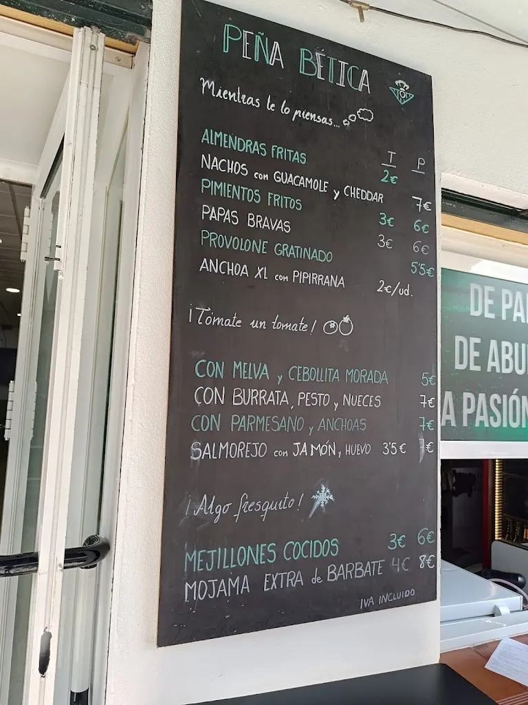 Menu_Peña Bética Castilleja de Guzmán_Castilleja de Guzmán_image_2