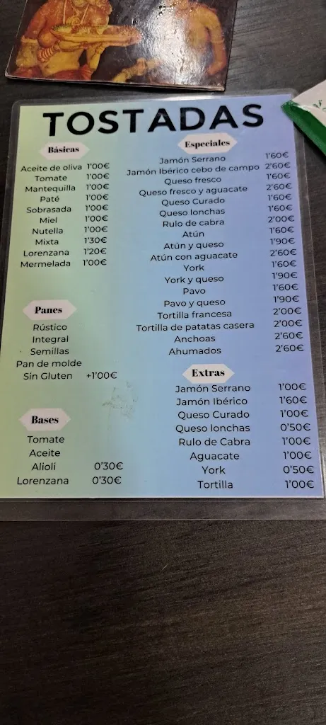Menu_Cafetería Jamoneria Donde Siempre_Benahadux_image_1