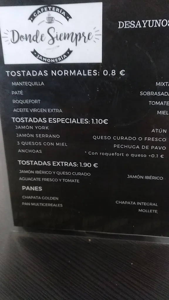 Menu_Cafetería Jamoneria Donde Siempre_Benahadux_image_4