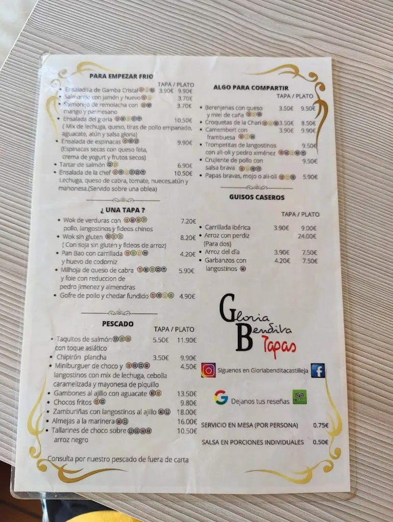 Menu_Gloria bendita_Castilleja de Guzmán_image_4