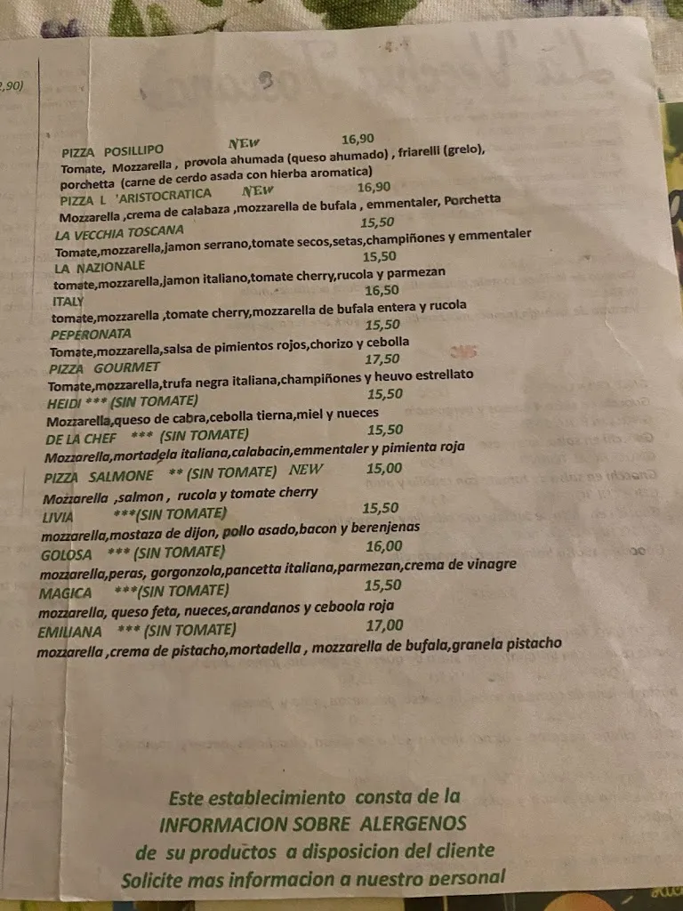 Menu_La Vecchia Toscana_Castilleja de Guzmán_image_4