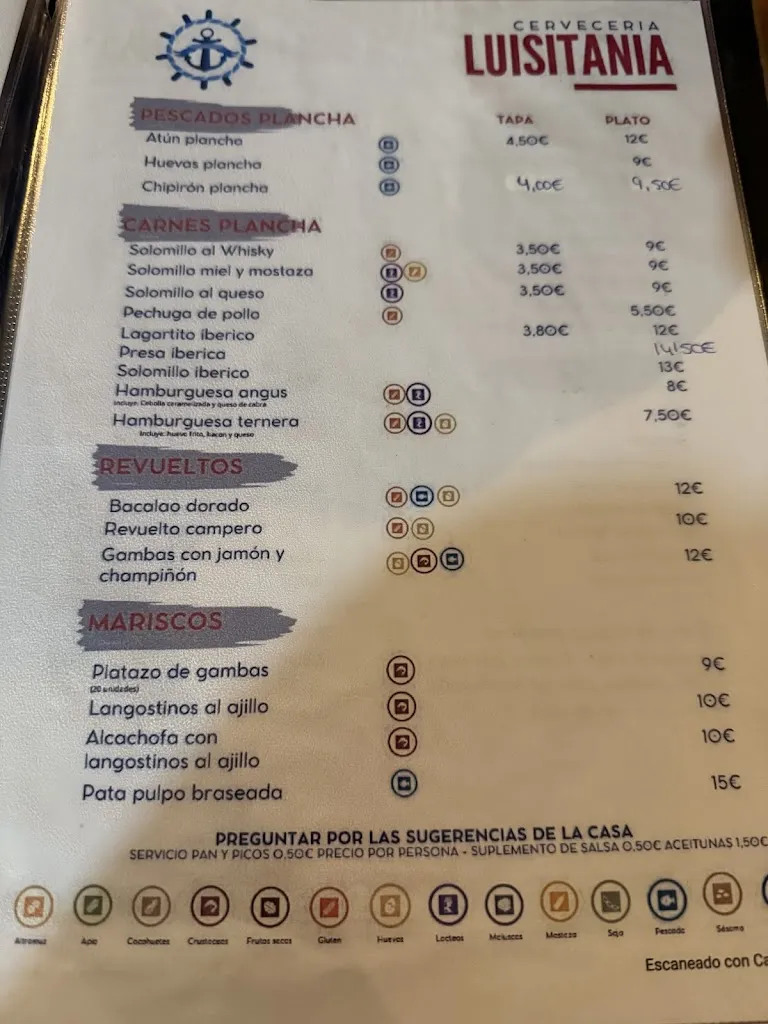 Menu_Lusitania Tapas – Restaurante & Cervecería en Castilleja de la Cuesta_Castilleja de Guzmán_image_1