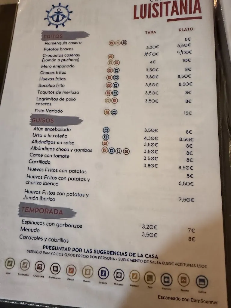 Menu_Lusitania Tapas – Restaurante & Cervecería en Castilleja de la Cuesta_Castilleja de Guzmán_image_2