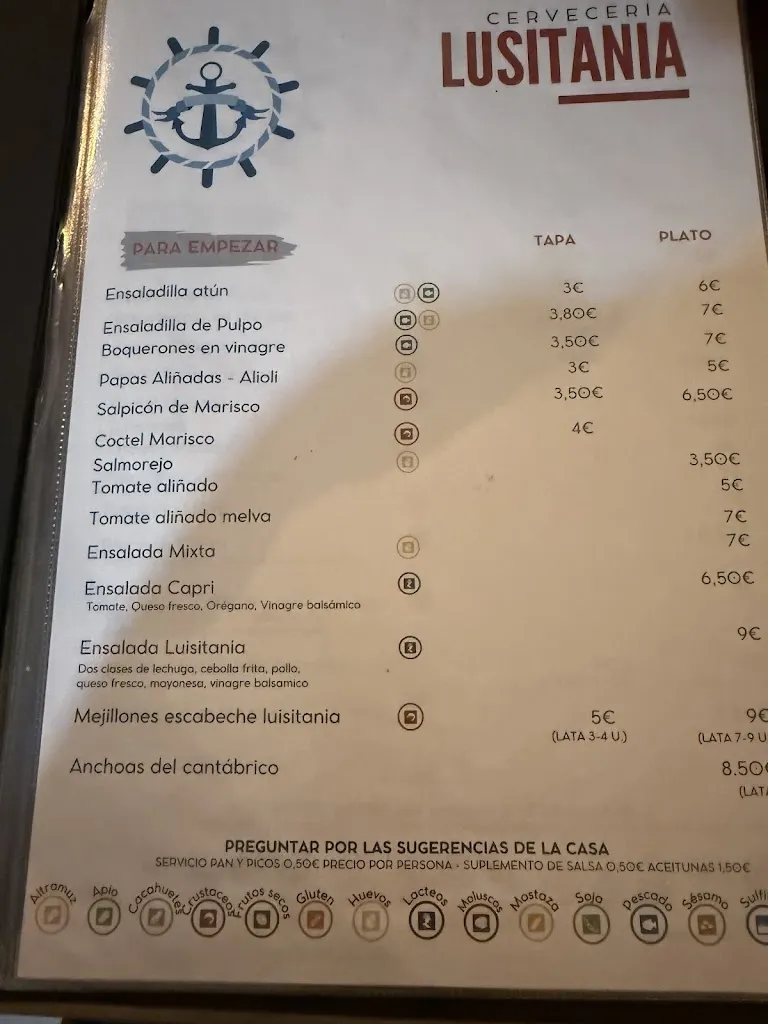 Menu_Lusitania Tapas – Restaurante & Cervecería en Castilleja de la Cuesta_Castilleja de Guzmán_image_3