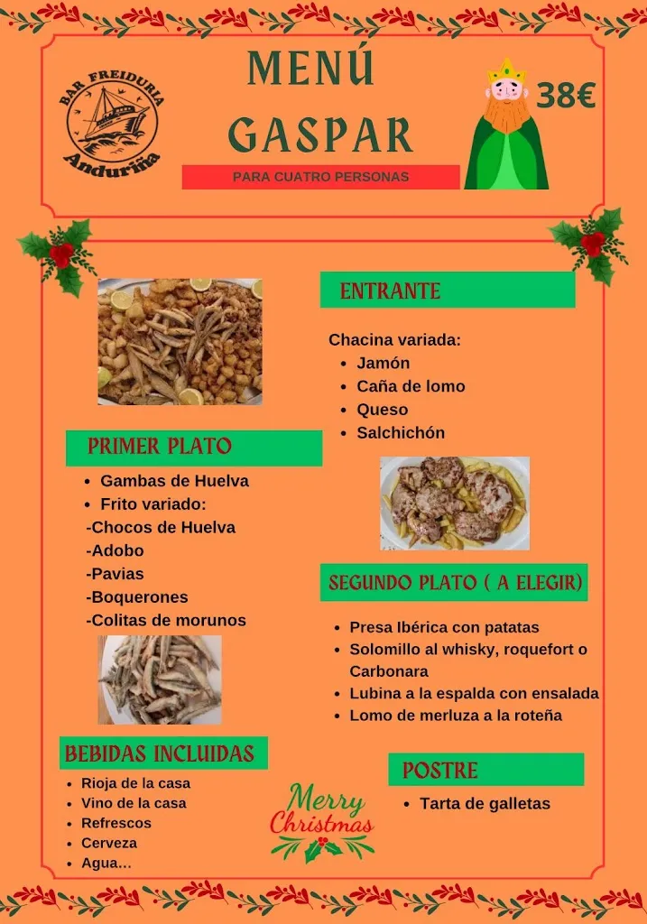 Menü_BAR Y FREIDURIA ANDURIÑA_Castilleja de Guzmán_Bild_2