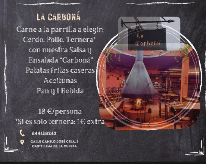 Menu_La Carboná_Castilleja de Guzmán_immagine_1