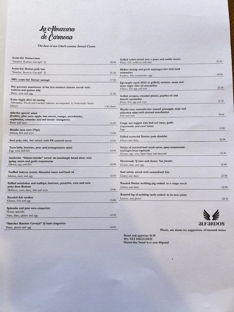 Menu_Restaurante La Almazara de Carmona_Carmona_image_1