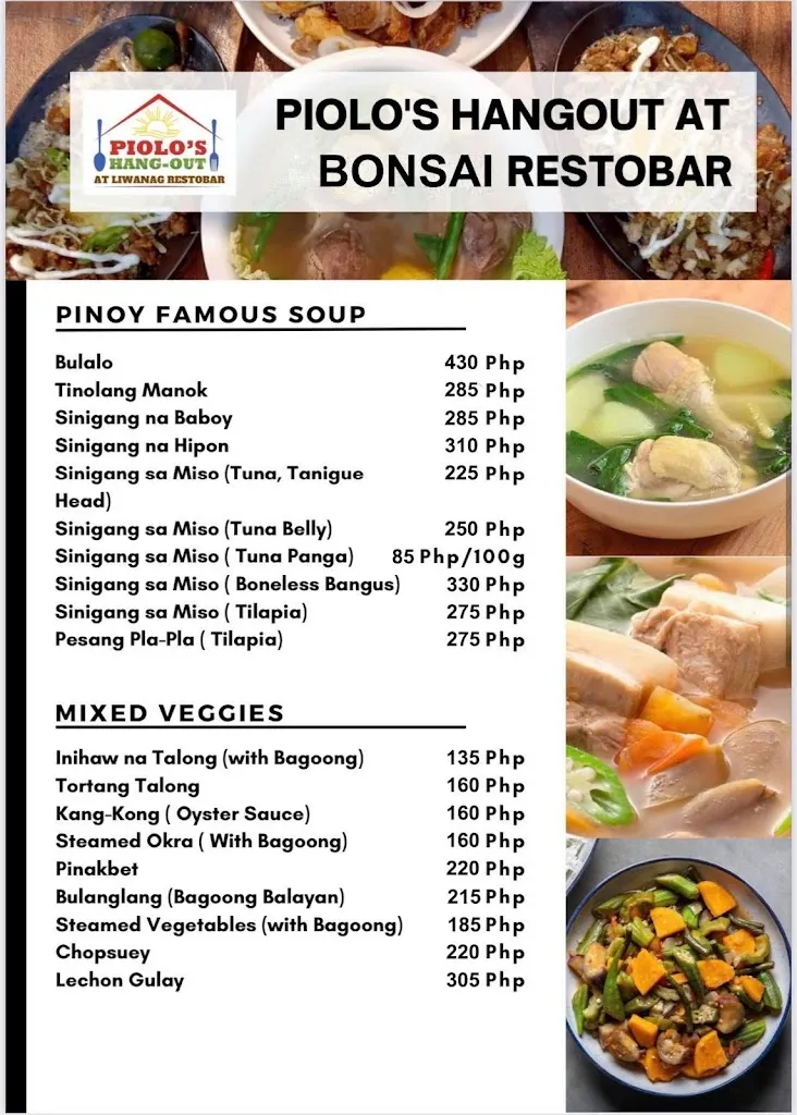 Menu_Piolo's Hangout @ Bonsai Garden Restobar_Carmona_image_3