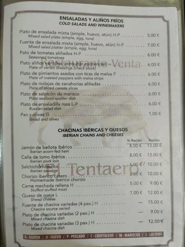 Menu_Restaurante Venta el Tentaero de Carmona_Carmona_image_2
