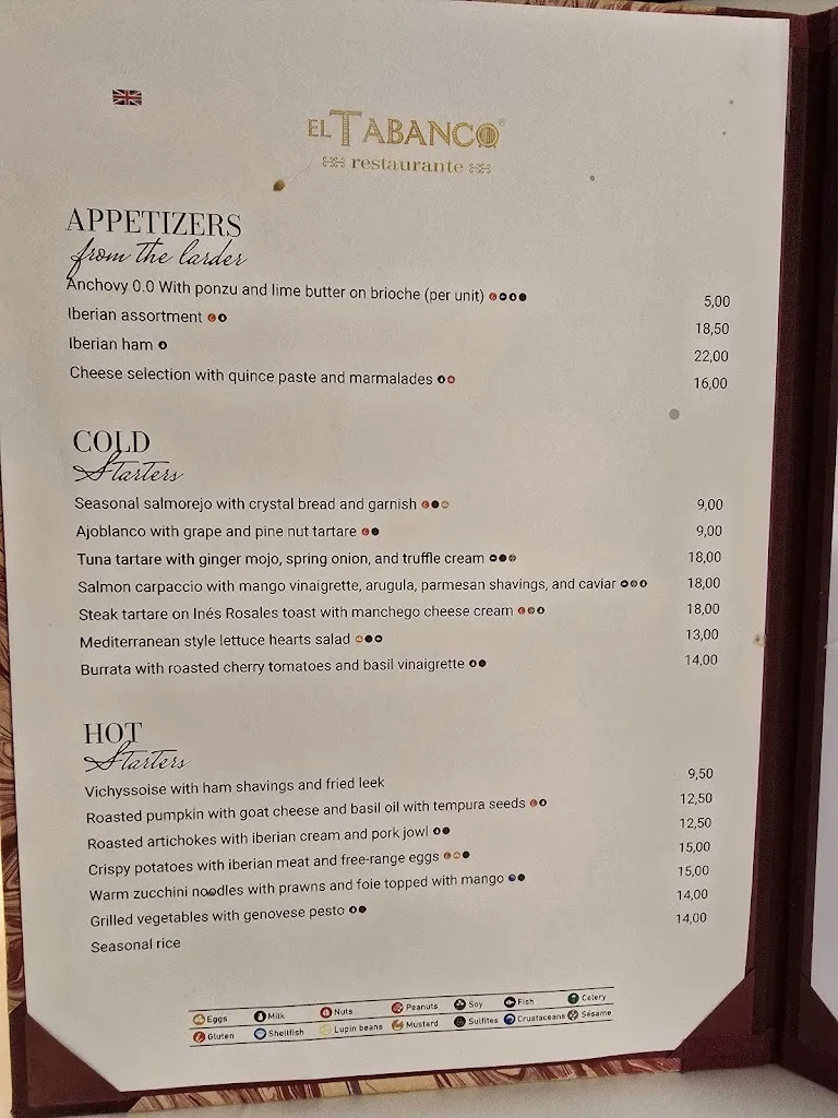 Menu_El Tabanco de Carmona_Carmona_immagine_1