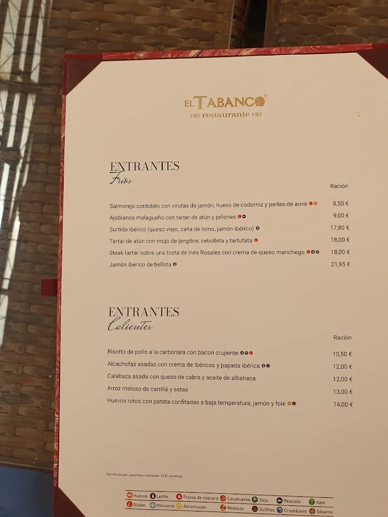 Menu_El Tabanco de Carmona_Carmona_immagine_4