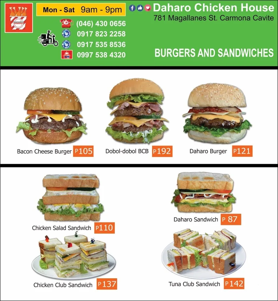Menu_DAHARO CHICKEN HOUSE_Carmona_image_3