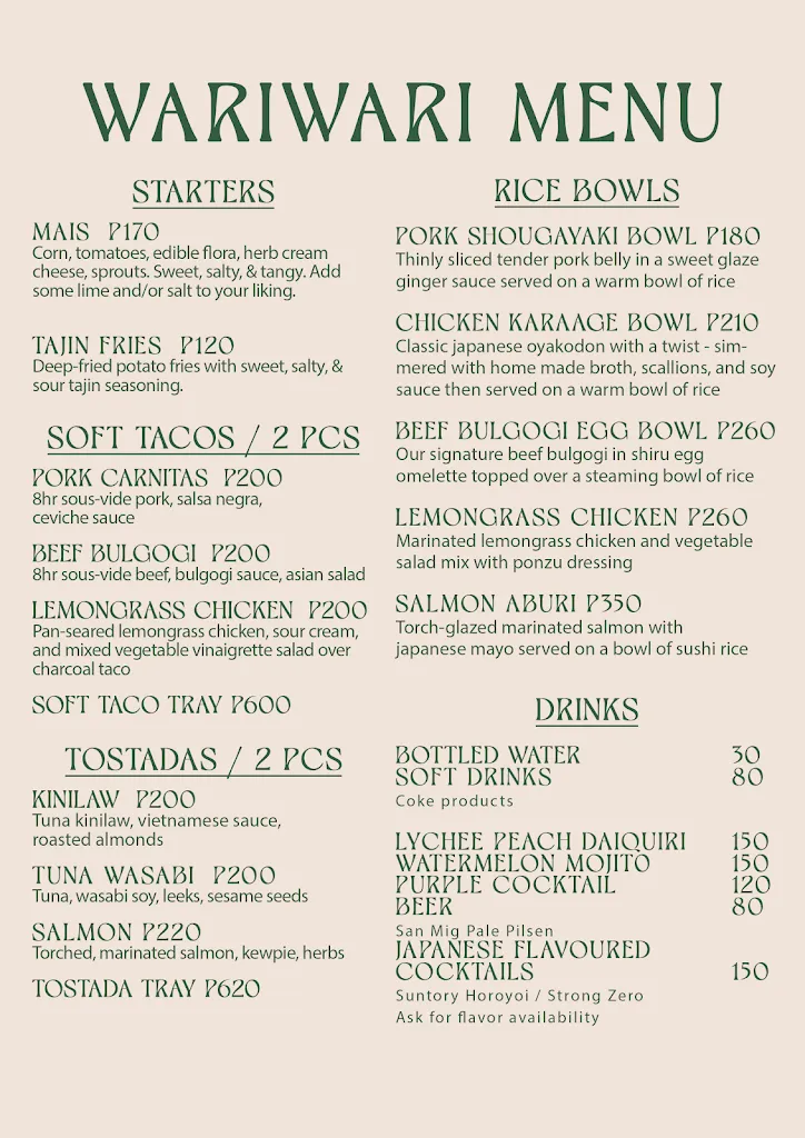 Menu_Wariwari Carmona_Carmona_image_2