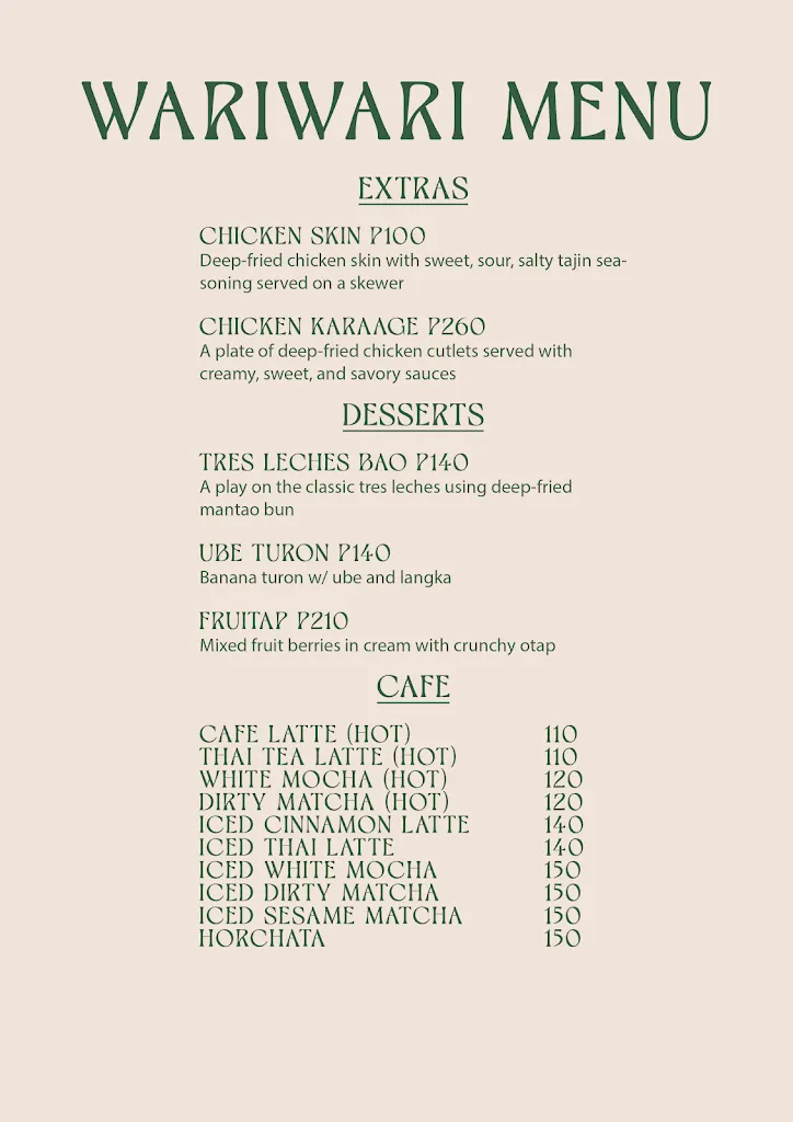 Menu_Wariwari Carmona_Carmona_image_3